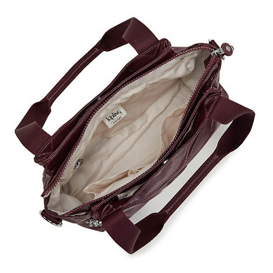 Kipling Elysia Metallic Válltáskák Bordó | HU 1406CT